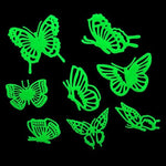 9Pcs Glow In The Dark Dinosaurs Toys Stickers