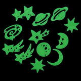 9Pcs Glow In The Dark Dinosaurs Toys Stickers