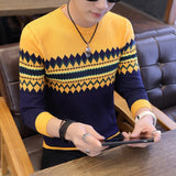 Korea Grey Sweaters And Pullovers Men