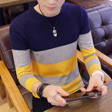 Korea Grey Sweaters And Pullovers Men