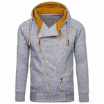 New Fashion Mens Sweater Men Zipper AutumnSolid Knitted